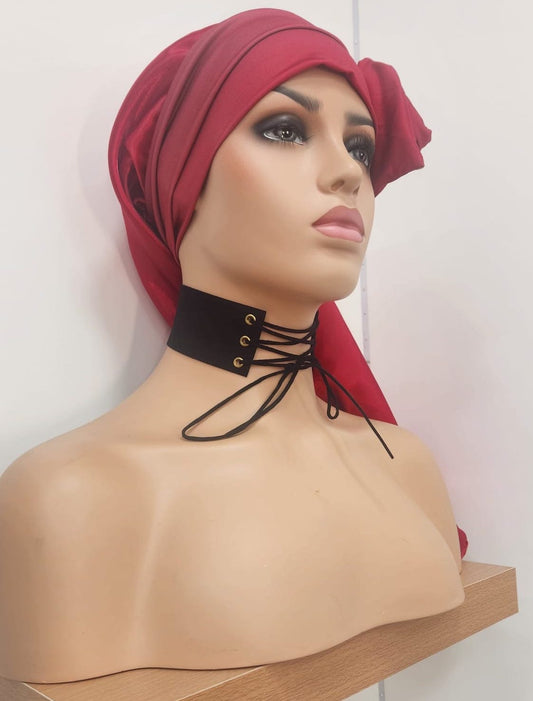 Ruby Red Bonnet