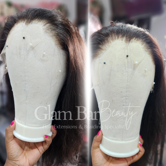 The Robyn Luxe – Raw 13x6 HD Straight Lace Frontal Wig