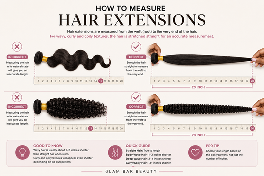 How Are Hair Extensions Measured? A Guide to Choosing the Right Length