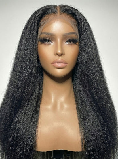 13x4 HD Kinky Straight Lace Frontal