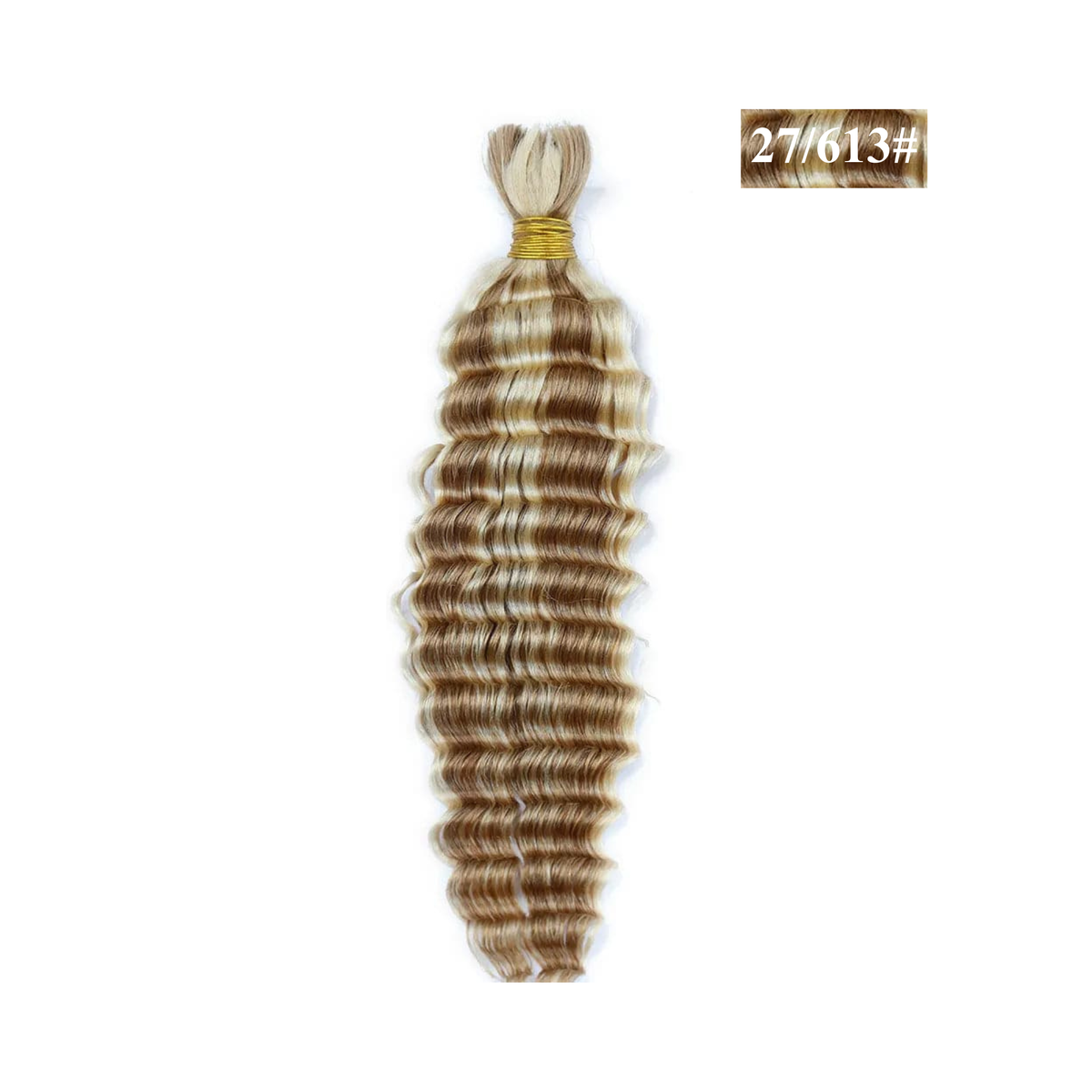 #27/613 Deep Wave Bulk Human Hair