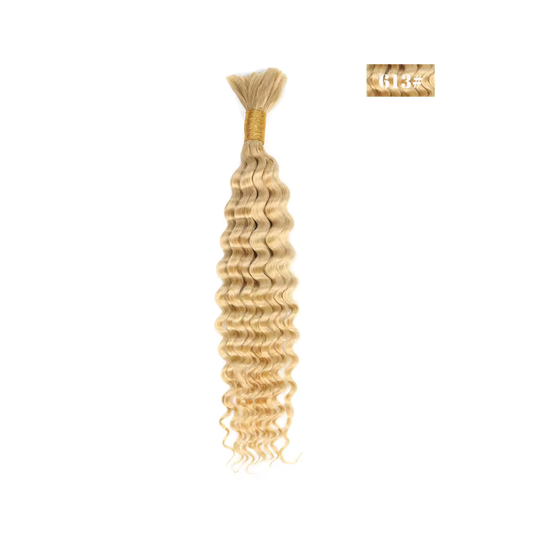 #613 Deep Wave Bulk Human Hair
