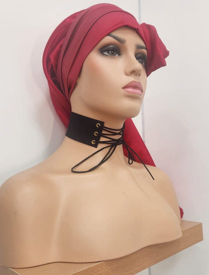 Ruby Red Bonnet