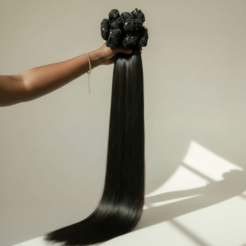 Straight Weft Hair Extension