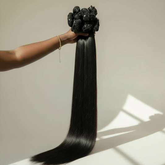 Straight Weft Hair Extension