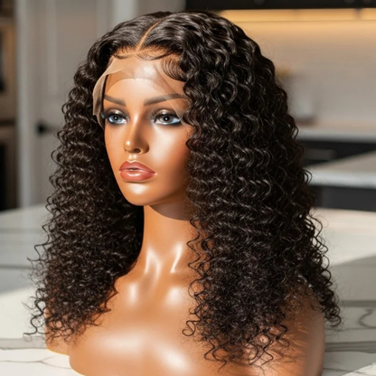 The Jordyn – Virgin Deep Wave HD Lace Wig