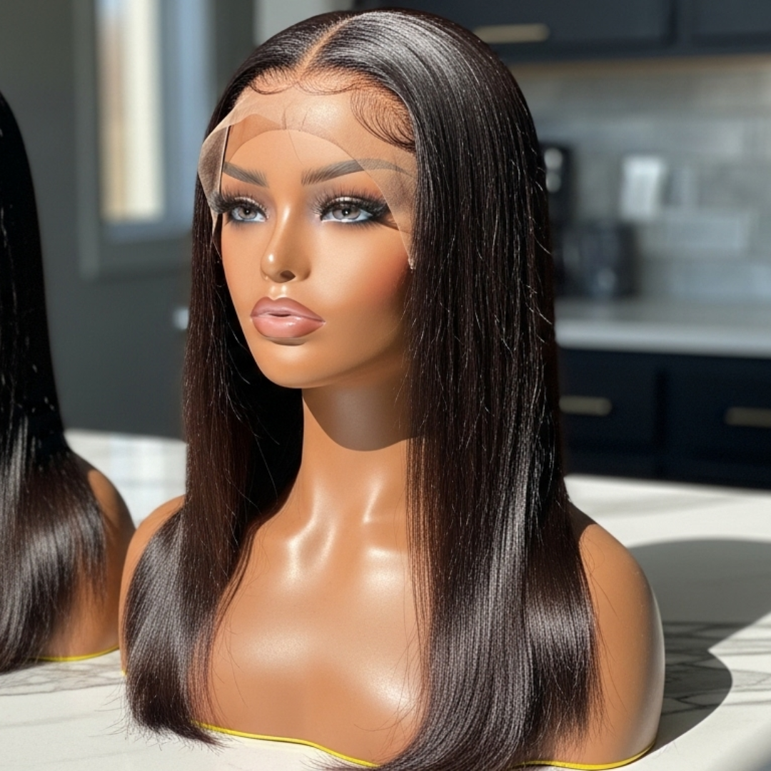The Kelly – Virgin Straight HD Lace Wig