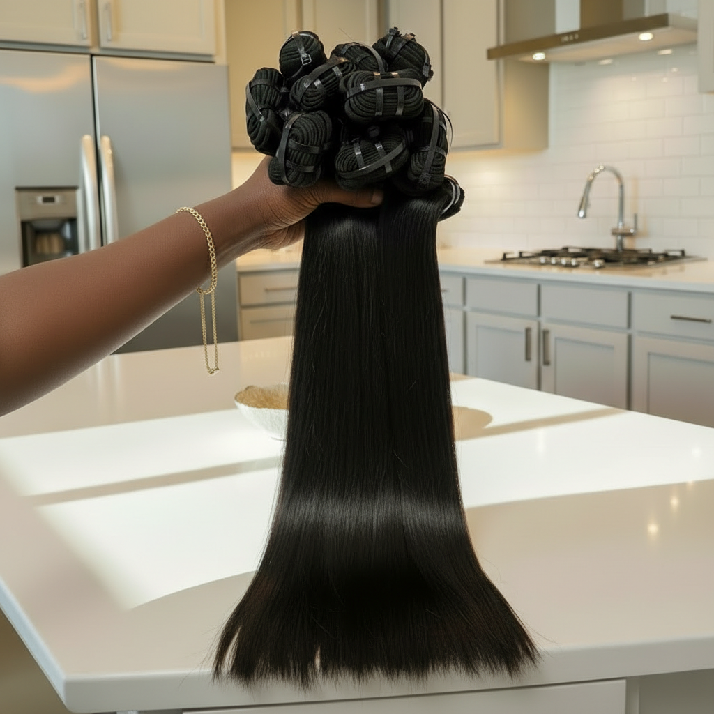 Raw Weft Hair Extension
